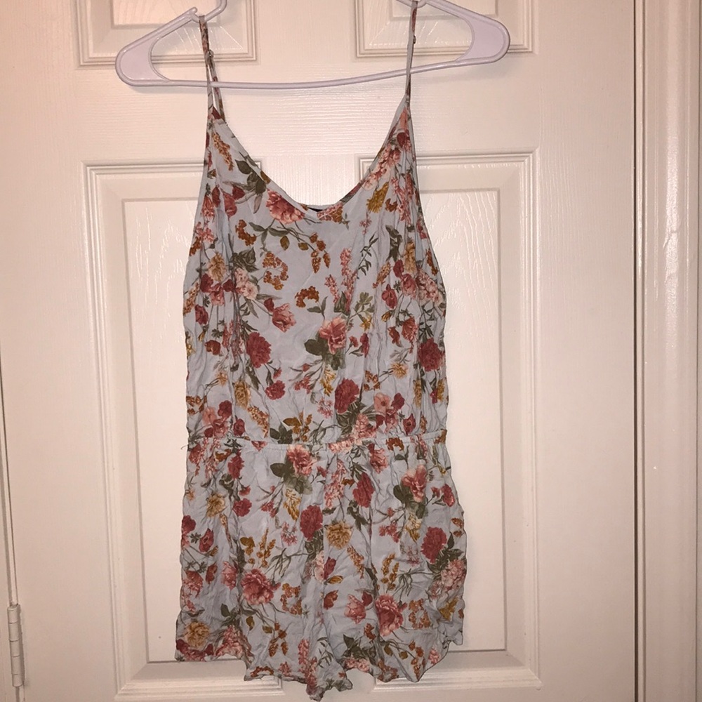 Forever21 floral romper